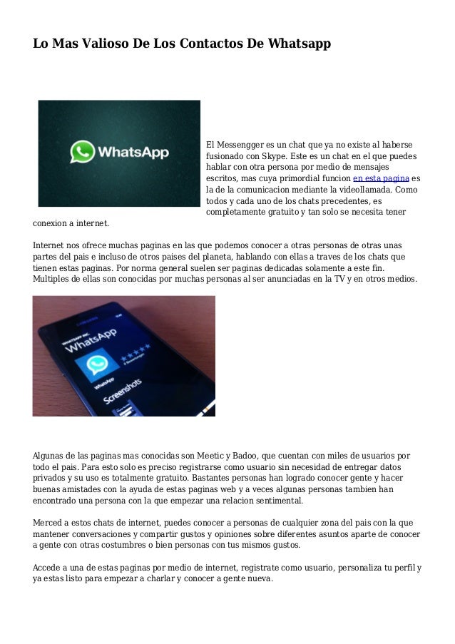 pagina para conocer gente por skype